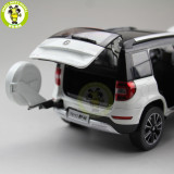 1/18 VW Skoda Yeti SUV Diecast Metal SUV CAR MODEL gift hobby collection White