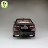 1:18 Toyota Camry 2012 Diecast Car Model Black