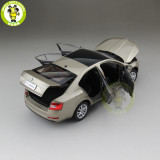 1/18 VW Skoda Octavia 2014 Diecast Metal CAR MODEL Toy Boy Girl gift Gold