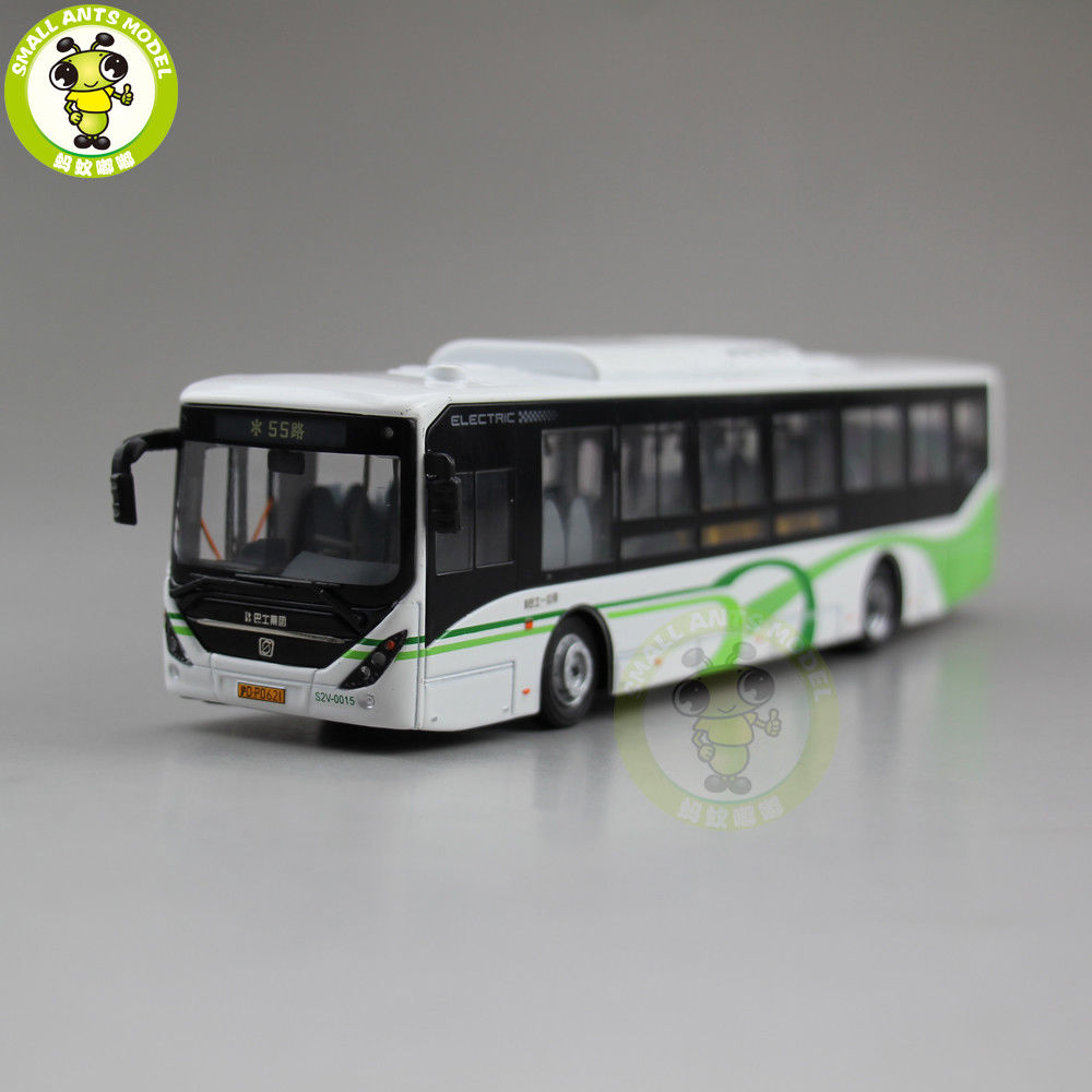 ミニカー TEKNO VOLVO BUS ZURICH MTA Volvo Articulated Bus, Blue - Daron NY13405 - 15