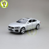 1/32 JACKIEKIM Volvo S90 Diecast Model CAR Toys for kids Boy girl Gifts Sound Lighting Pull Back