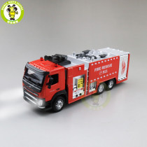 1/50 Volvo Fire Truck High Pressure water Diecast Metal Car Model Toys Kids Boys Gilrs Gifts