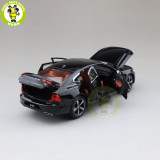 1/32 JACKIEKIM Volvo S90 shock absorption version Diecast Model CAR Toys for kids Boy girl Gifts