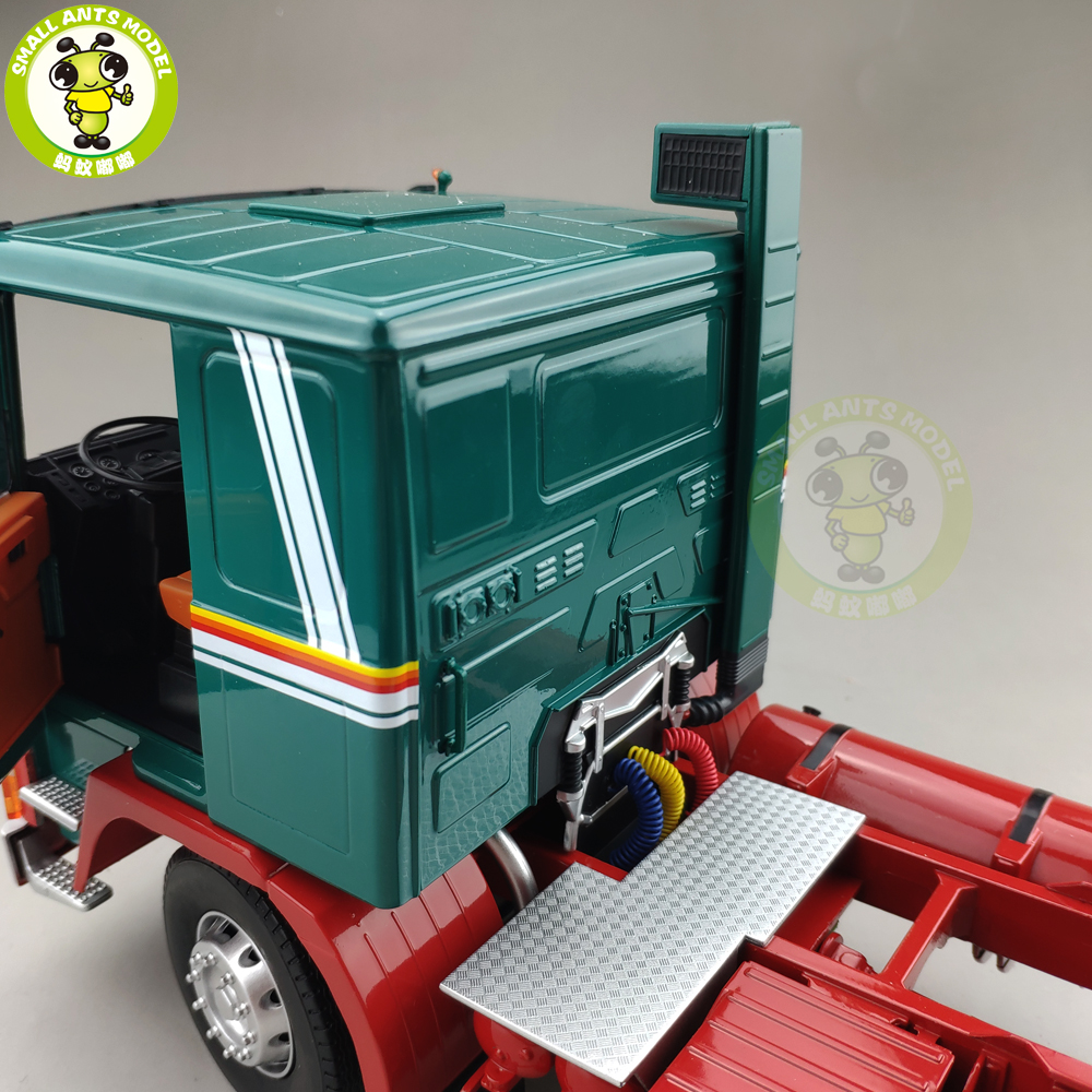 Road Kings 1:18 Volvo F10 卡车Deutrans 建设年份1977 橙子