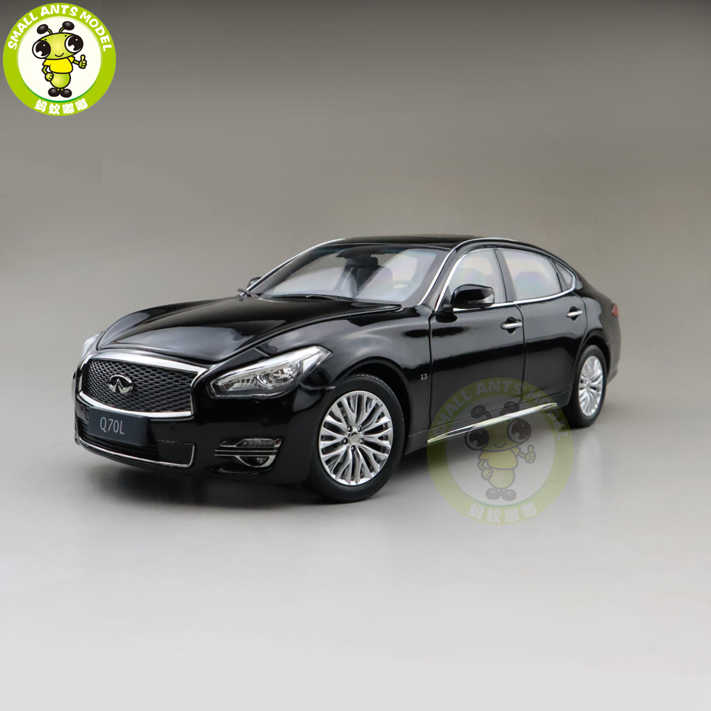 1:18 PAUDI Nissan Infiniti Q70L Black Diecast Model Car | eBay