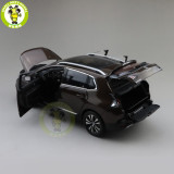 1/18 China Peugeot 3008 SUV Diecast Model Car Suv Toys Kids Boys Girls Gifts Brown