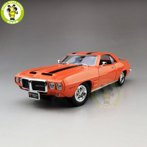 1/18 1969 PONTIAC FIREBIRD TRANS Road Signature Diecast Model Car Toys Boys Girls Gift