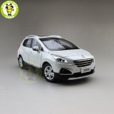 1/18 China peugeot 3008 Diecast Model Car Suv Toys Kids Boys Girls Gifts White