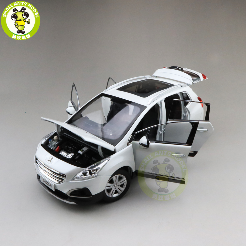1/18 China peugeot 3008 Diecast Model Car Suv Toys Kids Boys