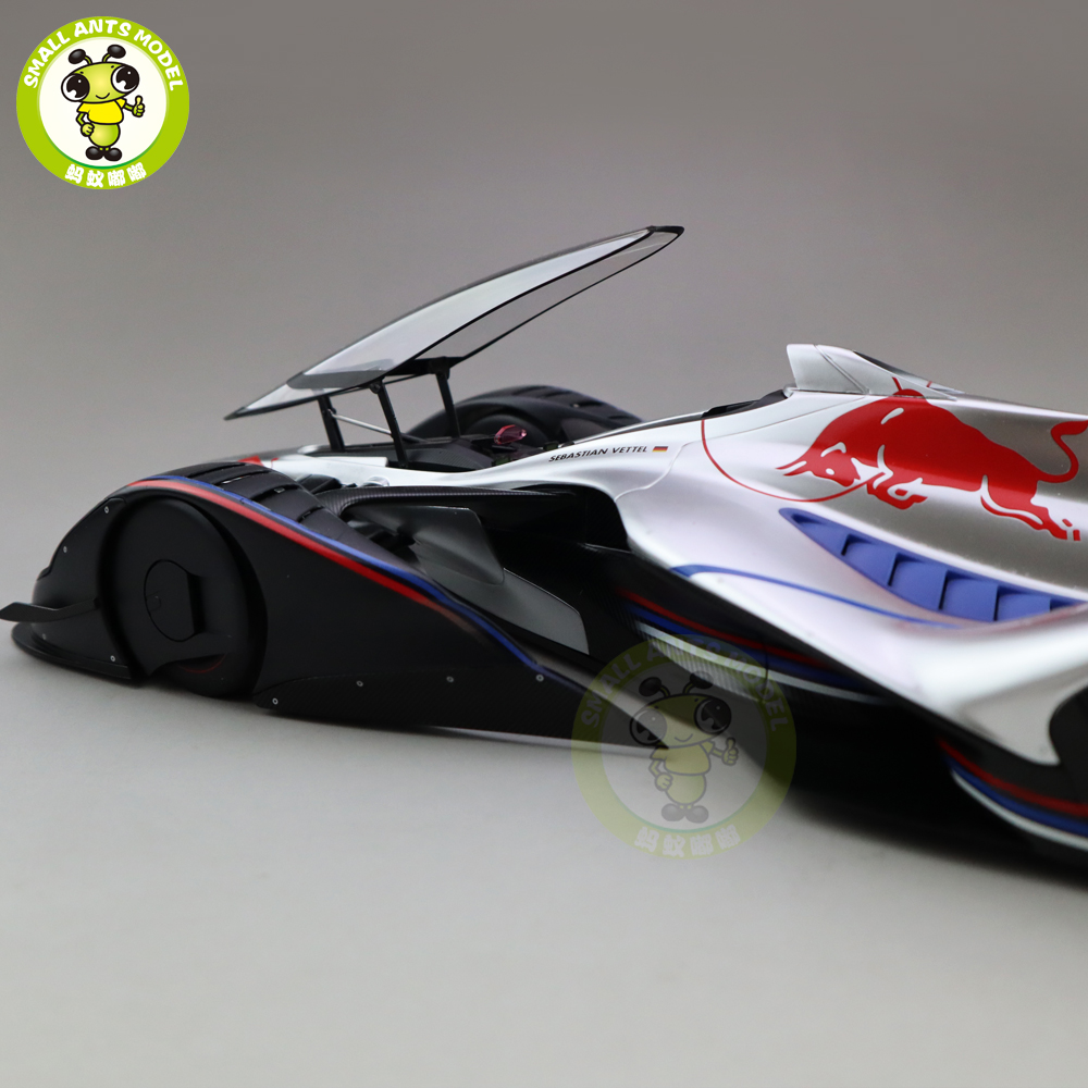 1/18 AUTOART 18117 RED BULL X2014 FAN CAR HYPER SILVER Car model