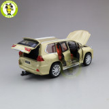 1/32 JACKIEKIM Toyota Lexus LX570 SUV Diecast Model CAR Toys for kids Sound Lighting Pull Back Car Boy Girl gifts