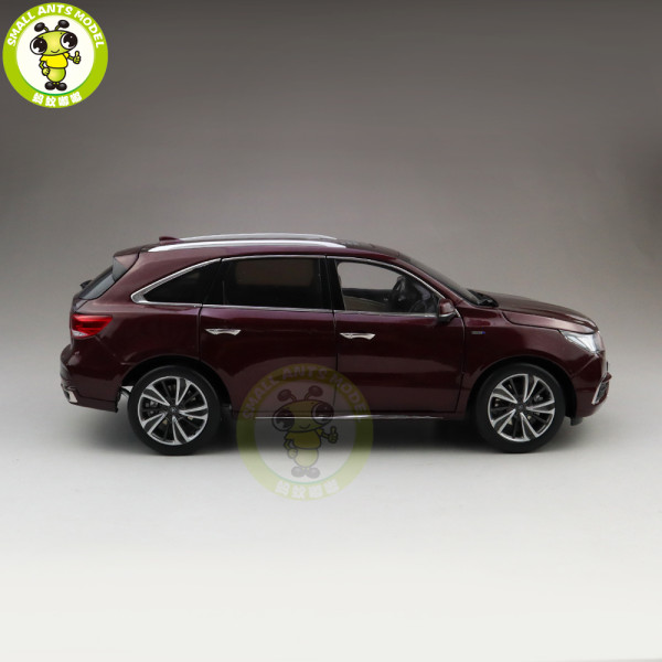 1/18 Honda ACURA MDX Sport Hybrid SUV Diecast Metal Car SUV Model Toys For Kids Boy Girl Gift