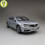 1/18 Honda ACURA TLX L TLX-L Diecast Metal Car Model Toys For Kids Boy Girl Gift Collection Hobby Silver