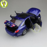1/18 Honda Accord 10th Sedan Diecast Metal Car Model Toys Boy Girl Gift Collection Hobby Blue