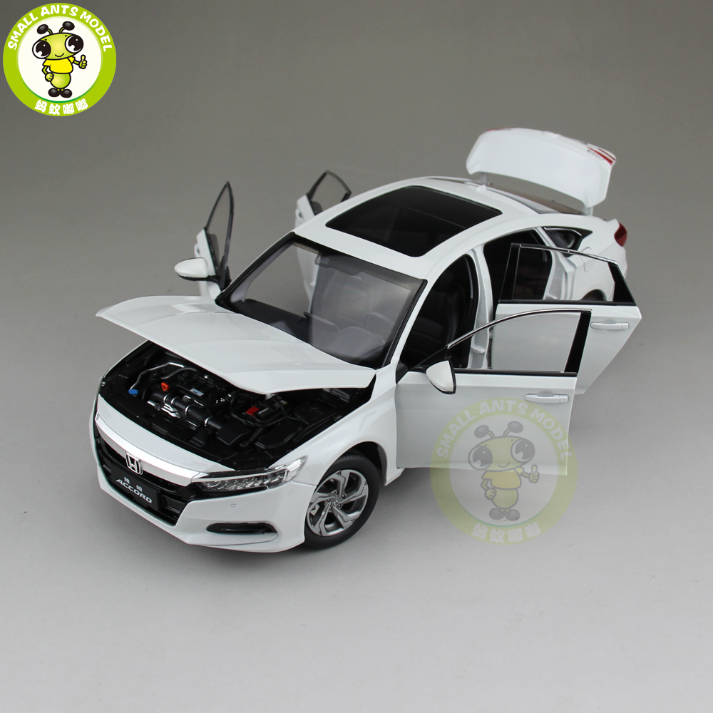 1/18 Honda Accord 10th Sedan Diecast Metal Car Model Toys