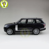 1/18 Land Rover RANGE ROVER Suv Car Welly GTAutos Diecast Metal SUV CAR MODEL Toys for kids children Boy Girl gift hobby collection