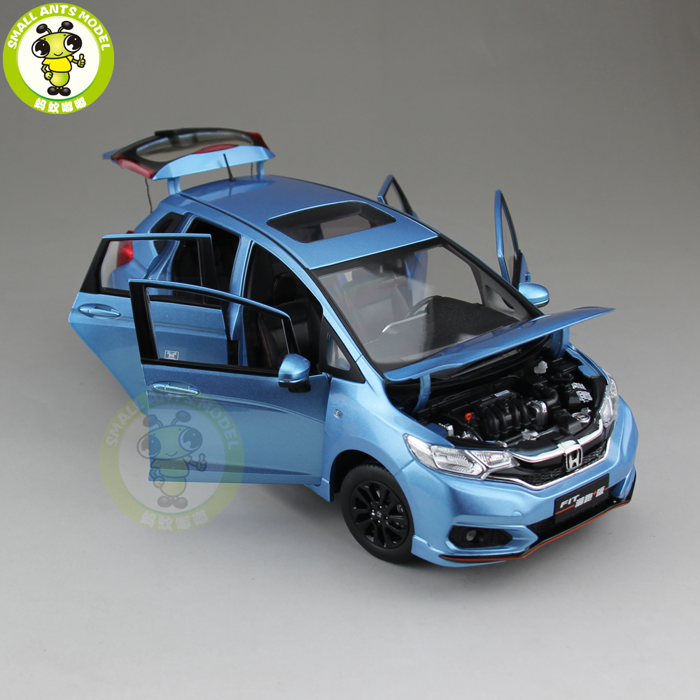 1/18 Honda FIT Sport 2018 Diecast Metal Car Model Toys Boy