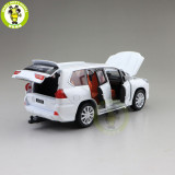 1/32 JACKIEKIM Toyota Lexus LX570 SUV Diecast Model CAR Toys for kids Sound Lighting Pull Back Car Boy Girl gifts