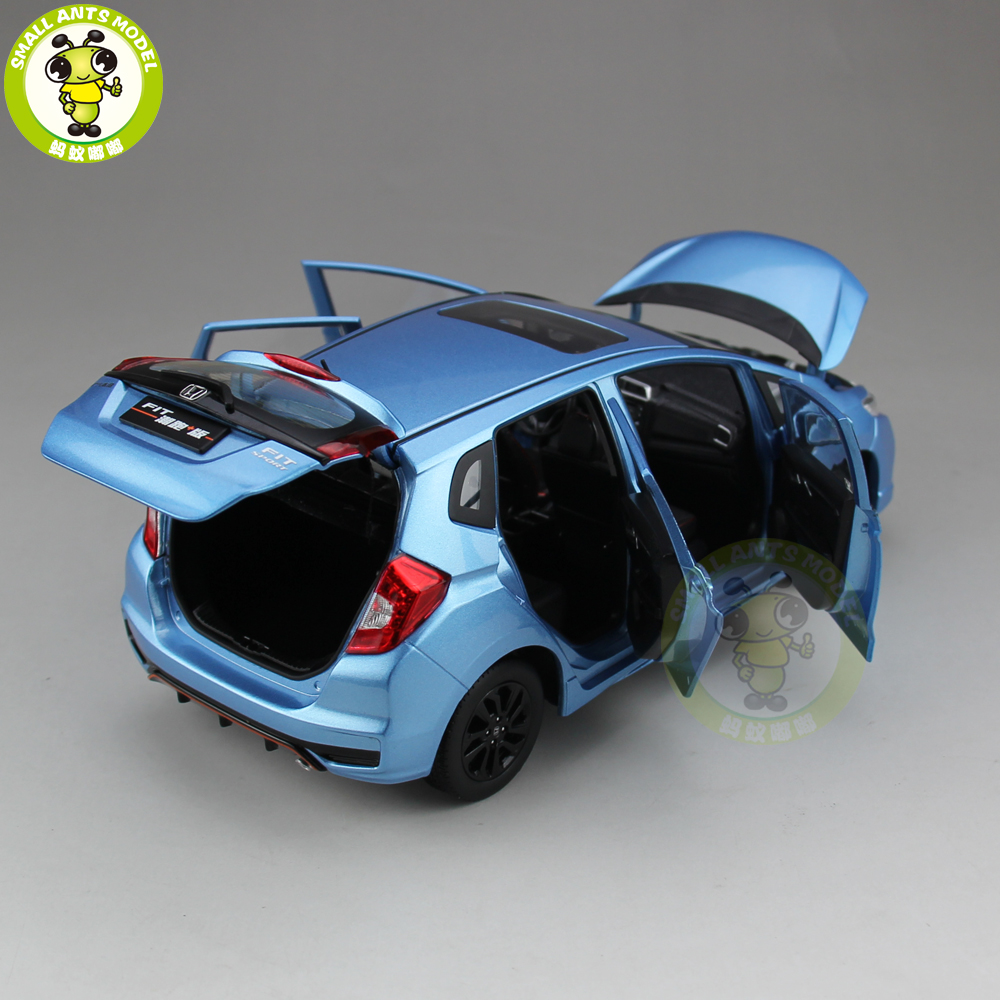 1/18 Honda FIT Sport 2018 Diecast Metal Car Model Toys Boy
