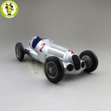 1/18 Mercedes BENZ W 125 1937 #2 Diecast Model Car Toys Kids Boys Girls Gifts