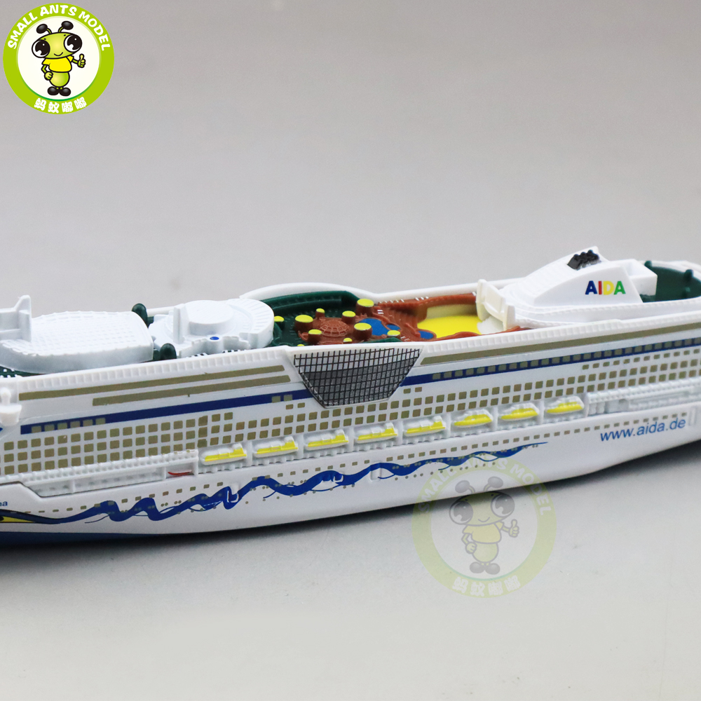 1:1400 Kreuzfahrtschiff AIDAluna Cruiseliner Diecast Model Ships collection toy 