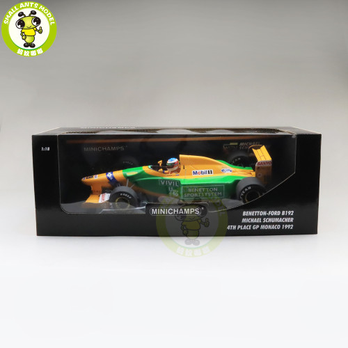 1/18 Minichamps BENETTON FORD B192 - WINNER SPA 1992 Diecast Racing Car  Model Toys Gifts - Shop cheap and high quality MINICHAMPS Car Models Toys -  Small Ants Car Toys Models