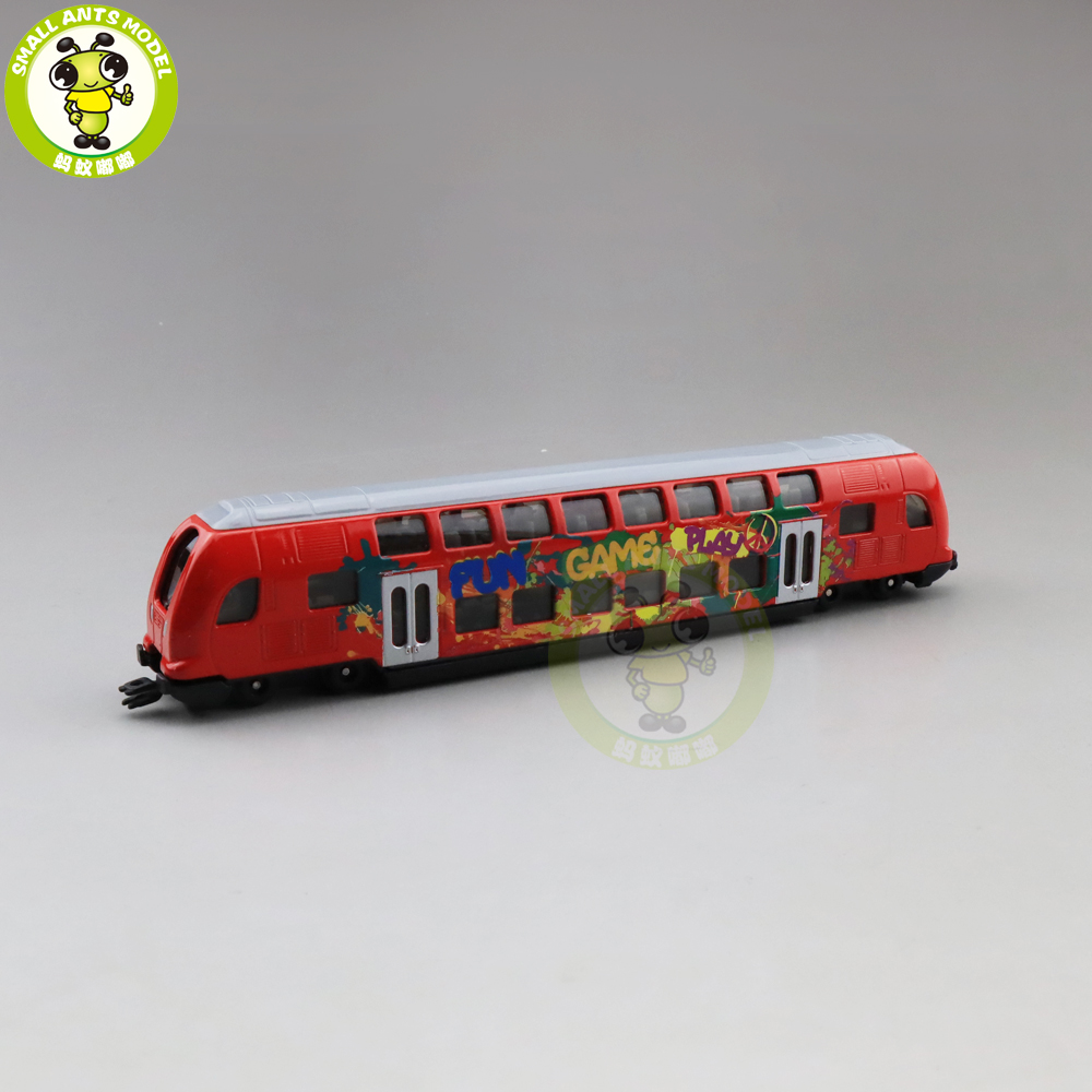 Siku 1791 Diecast Metal Model Toys 1:87 Double Deck Train Miniature Replica 