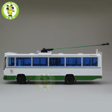 1/76 ShangHai Brand Trolleybus Bus Diecast Bus Car Model Toys Kids Gifts