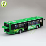 1/43 China YuTong ZK6125CHEVPG4 City Bus Coach Car Diecast Model Toys Kids Gifts