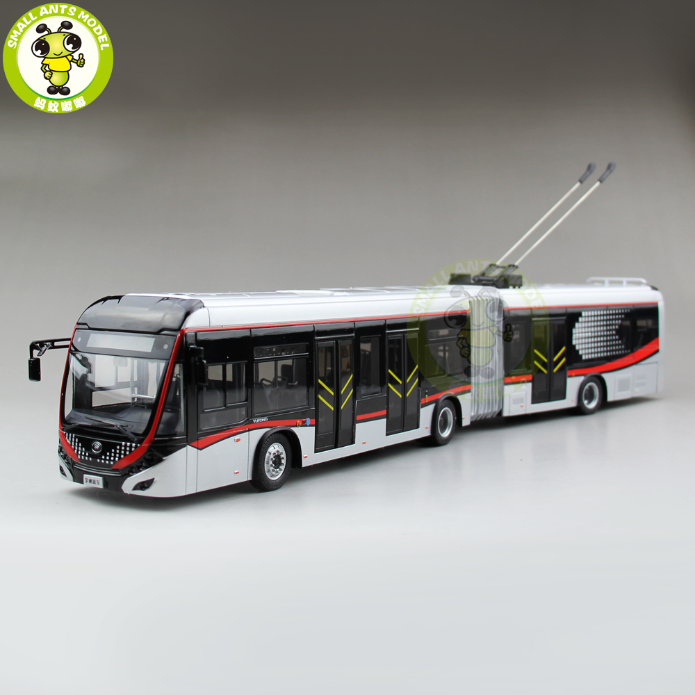 1/42 YuTong Bus ZK5180A City Bus Trolleybus Articulated bus 1/42 YuTong Bus ZK5180A City Bus Trolleybus Articulated bus