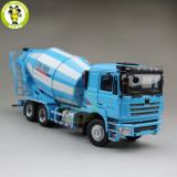 1/35 XCMG MAN Schwing Concrete Mixing Truck Construction Machinery Diecast Model Toy Hobby Blue