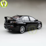 1/18 Mitsubishi Lancer EVO-X EVO X 10 Left Steering Wheel LHD Diecast Metal Car Model Toy Boy Girl Gift Collection Black