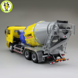 1/35 XCMG MAN Schwing Concrete Mixing Truck Construction Machinery Diecast Model Toy Hobby Yellow