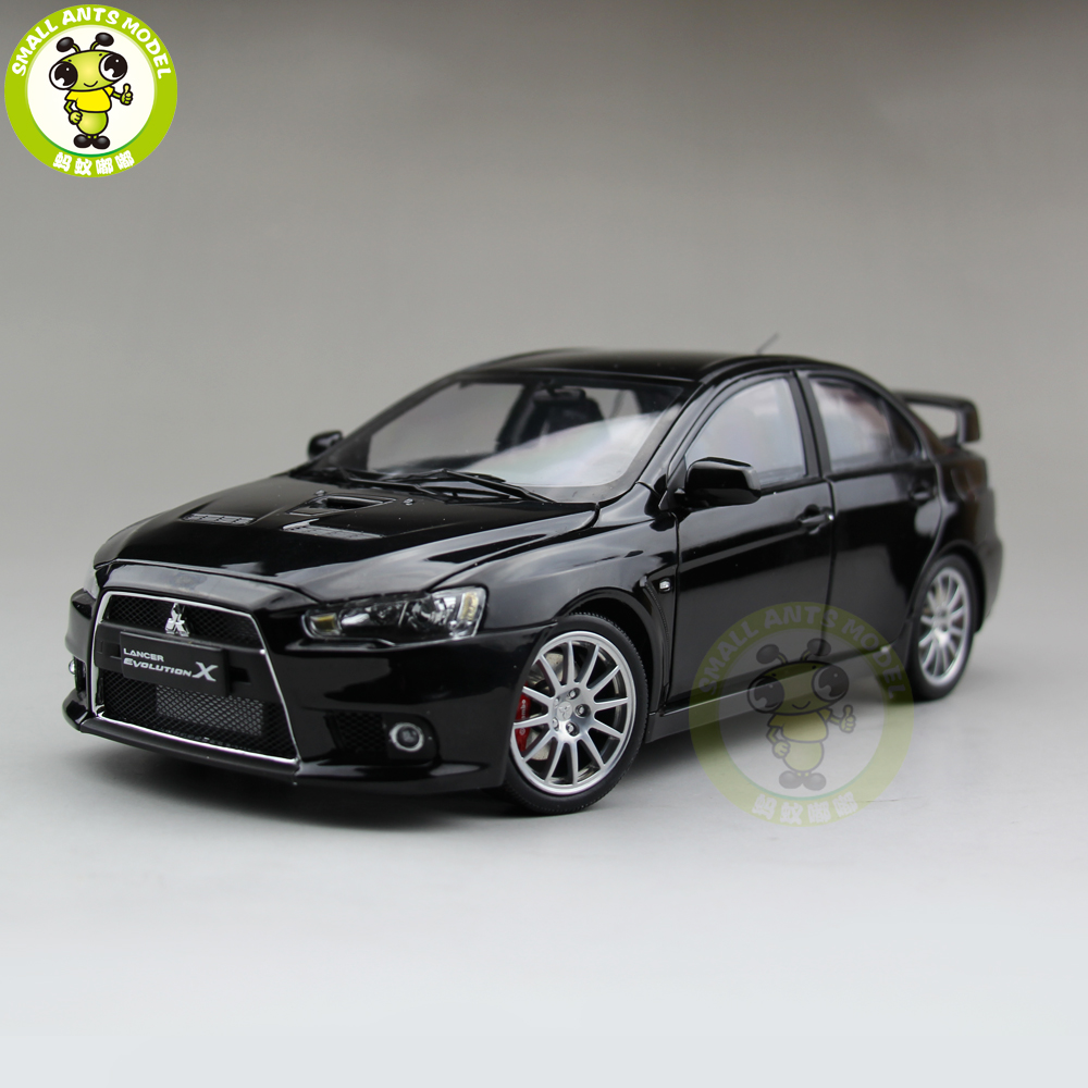 ミニカー 1/18 Mitsubishi Lancer Evolution X GAZOOショッピング MITSUBISHI LANCER EVOLUTION X（1／18
