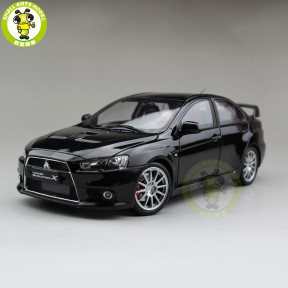 1/18 Mitsubishi Lancer EVO-X EVO X 10 Left Steering Wheel LHD Diecast Metal Car Model Toy Boy Girl Gift Collection Black