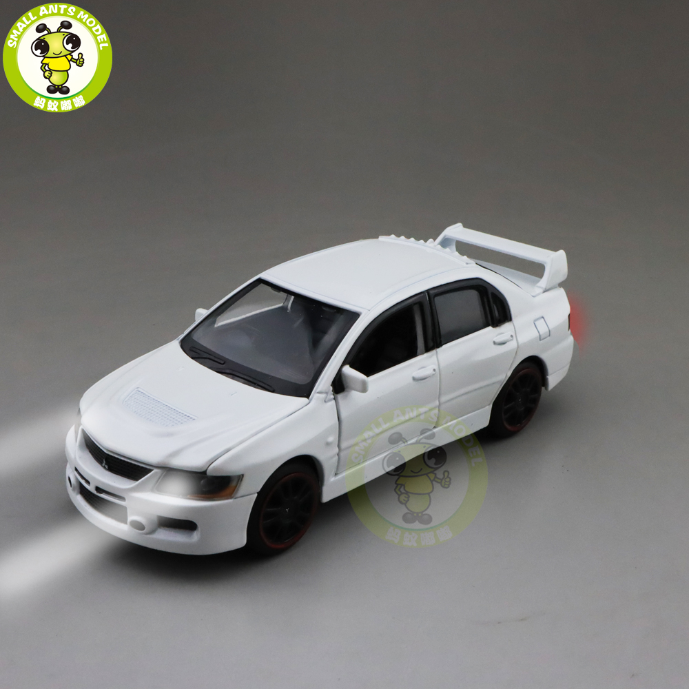 mitsubishi evo diecast model