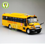 1/43 School Bus China YuTong ZK6109DX1 Diecast Metal Bus Model Toys Collection Hobby