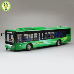 1/43 China YuTong ZK6125CHEVPG4 City Bus Coach Car Diecast Model Toys Kids Gifts