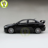 1/18 Mitsubishi Lancer EVO-X EVO X 10 Left Steering Wheel LHD Diecast Metal Car Model Toy Boy Girl Gift Collection Black