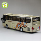 1/43 China YuTong ZK6118H Bus Coach Diecast Metal Bus Car Model Toys Kids Collection Hobby