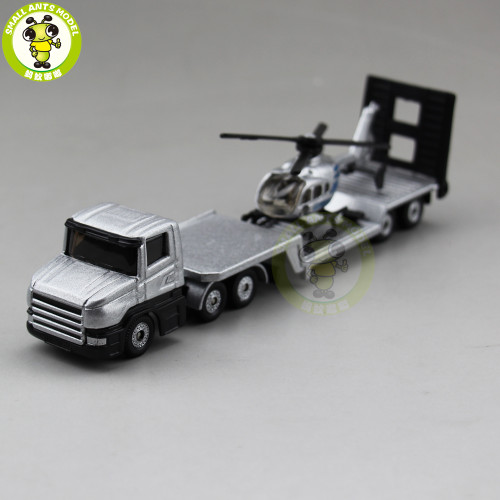 1610 Low Loader With Helicopter Siku Diecast Vehicle Model