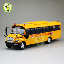 1/43 School Bus China YuTong ZK6109DX1 Diecast Metal Bus Model Toys Collection Hobby