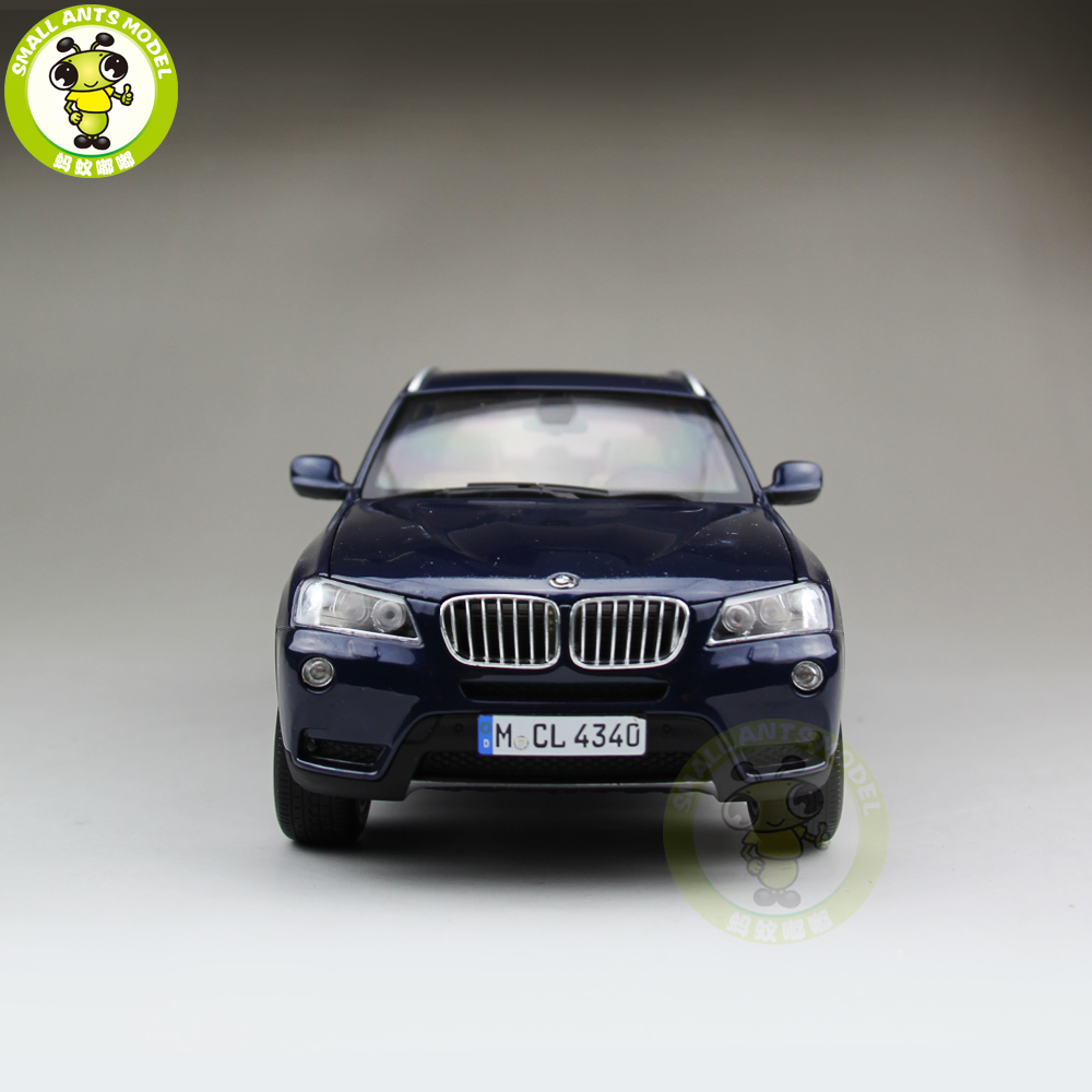 1/18 RMZ 2011 BMW X3 F25 Diecast Metal Car SUV Model Toys