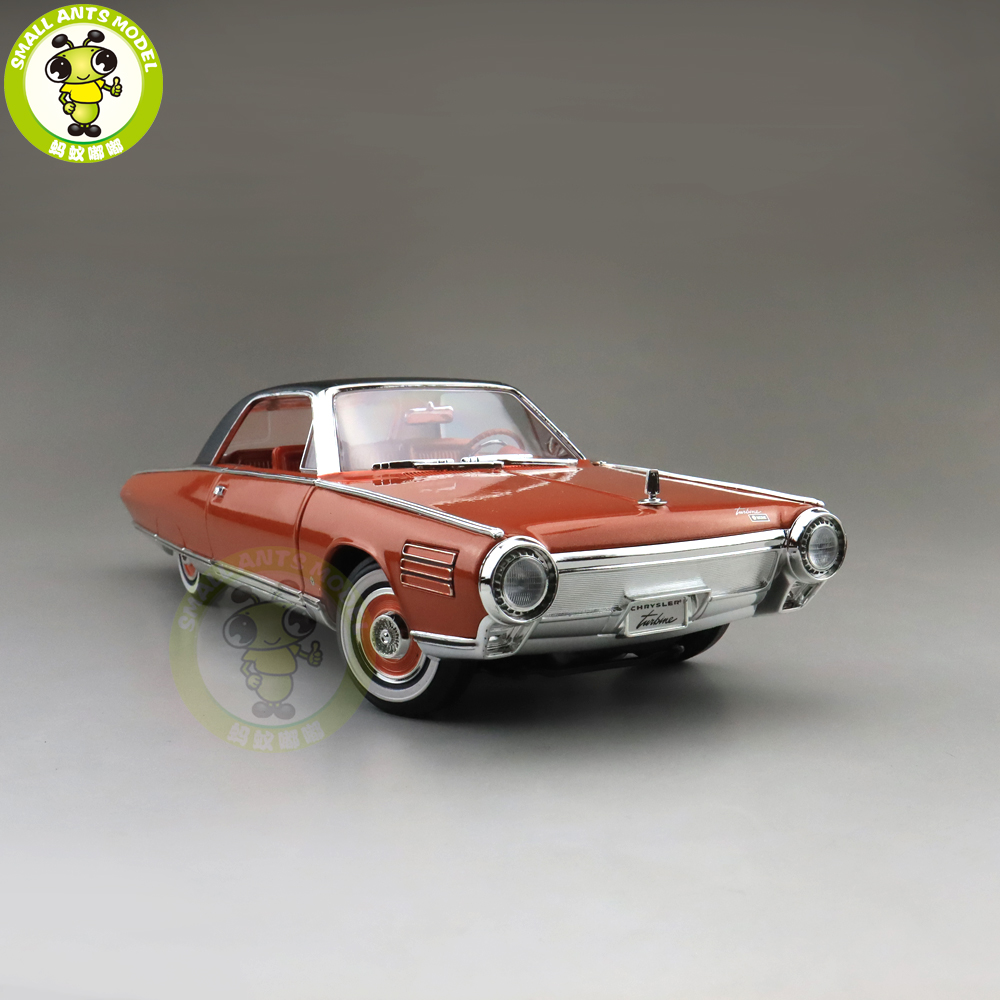 1/18 1963年式 Crysler Turbine 1963 Chrysler Turbine Bronze with Black Top 1/18 Diecast