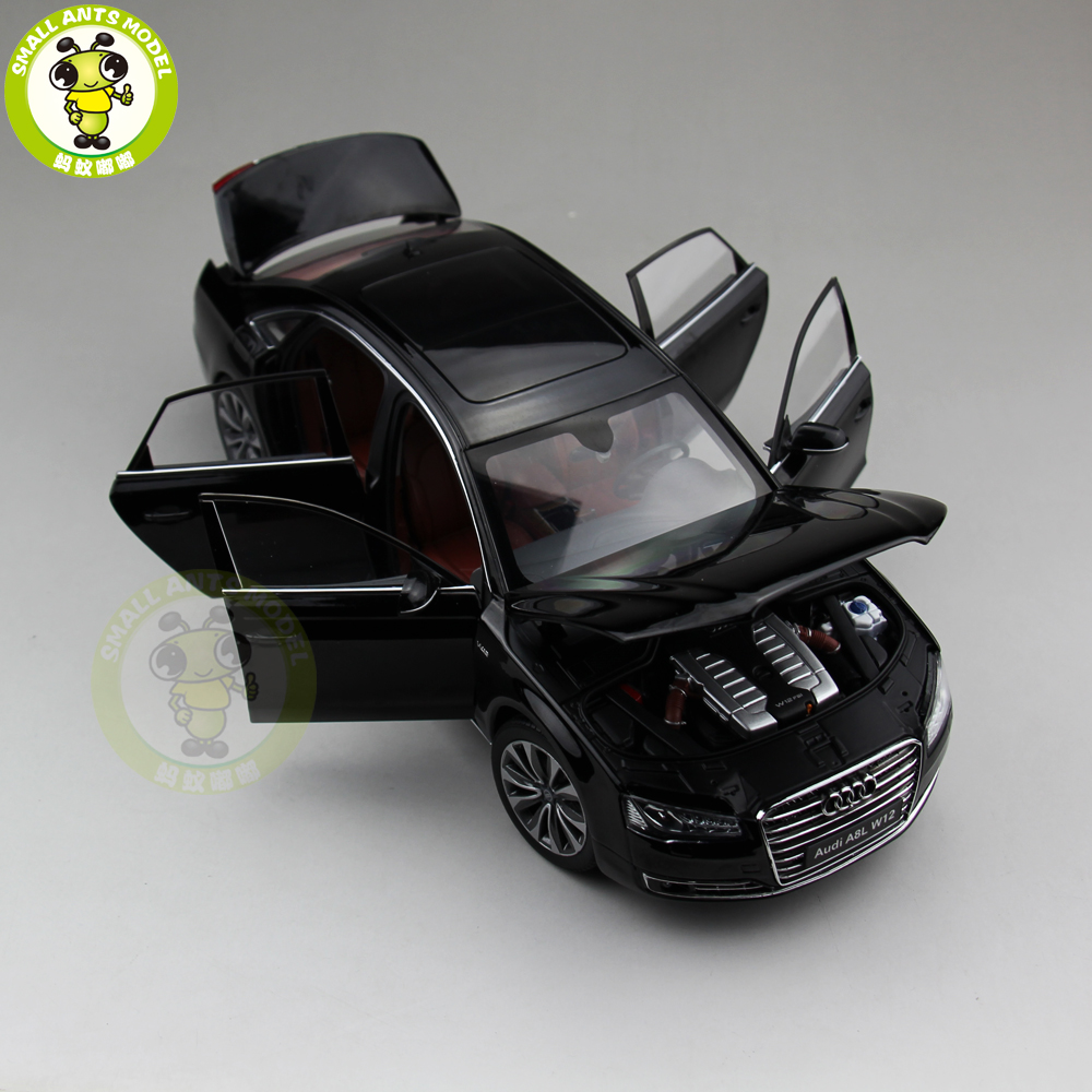 1/18 Kyosho Audi A8 A8L W12 2014 Diecast Model Car Toys Kids