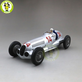 1/18 Minichamps Mercedes Benz W125 AG MANFRED V.BRAUCHITSCH 2ND PLACE GP 1937 #14 Diecast Car Model Toys Kids Boys Girls Gifts