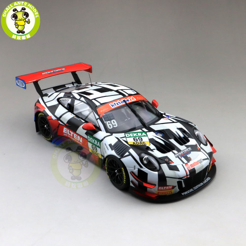 1/18 Minichamps Porsche 911 GT3 R #69 Gt Masters 2018 Iron Force Diecast  Model Car Toys Gifts - Shop cheap and high quality MINICHAMPS Car Models  Toys - Small Ants Car Toys Models