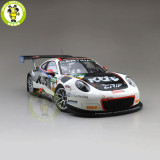 1/18 Minichamps Porsche 911 GT3 R #17 Winner ADAC GT Masters 2017 Diecast Model Car Toys Gifts