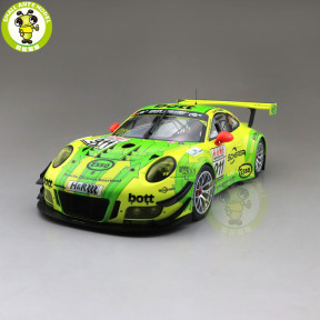 1/18 Minichamps Porsche 911 GT3 R #911 Winner DMV 4h race VLN 2017 Diecast Model Car Toys Gifts