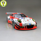  1/18 Minichamps Porsche 911 GT3 R #12 24h Nürnburgring 2017 Manthey Diecast Model Car Toys Gifts